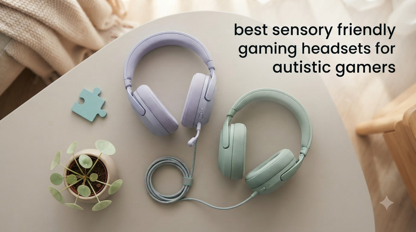 best sensory friendly gaming headsets for autistic gamers
