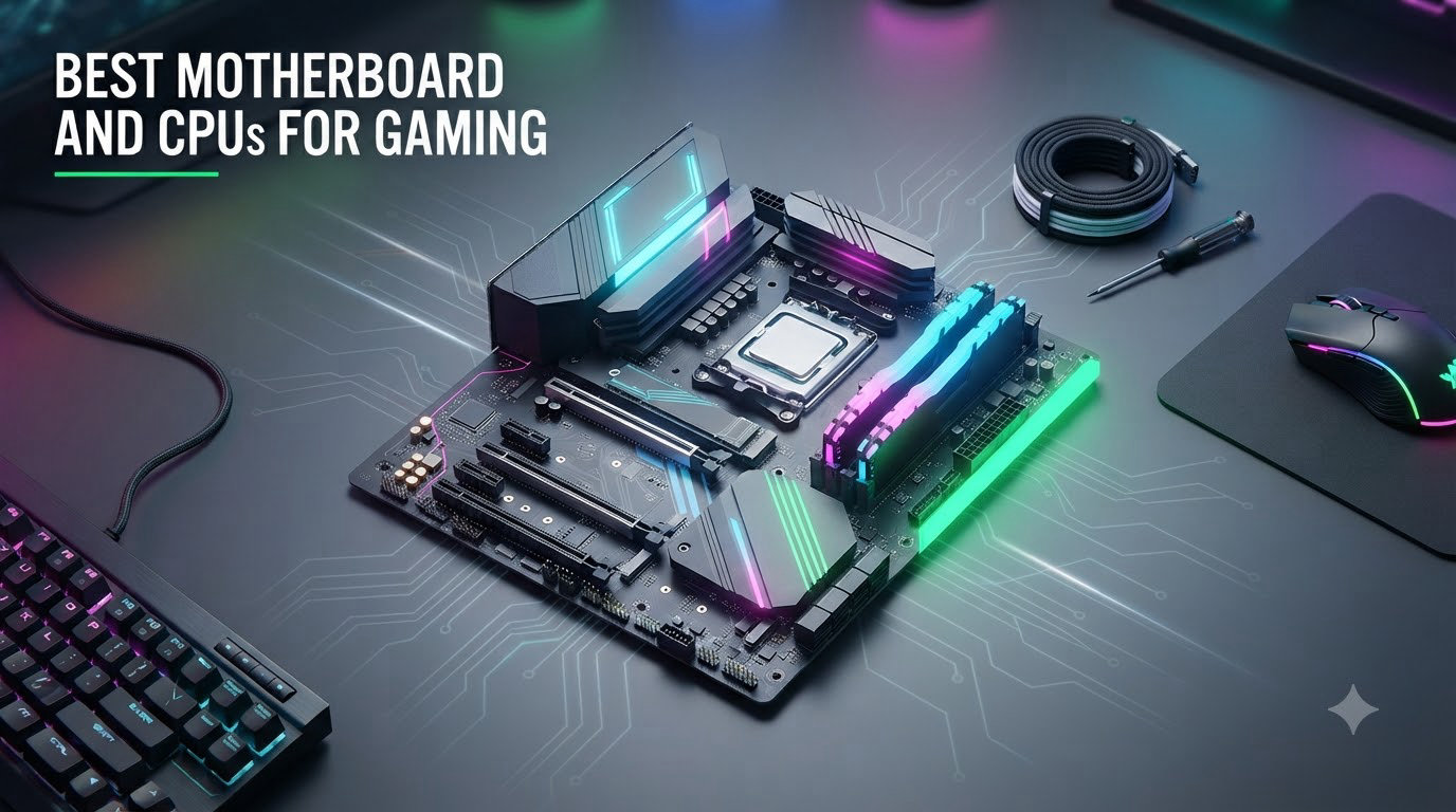 best motherboard and cpus for gaming
