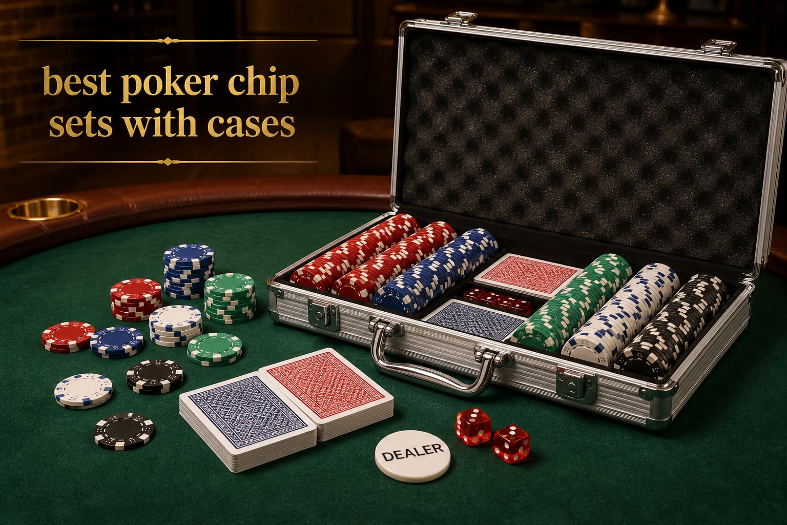 best poker chip sets with cases