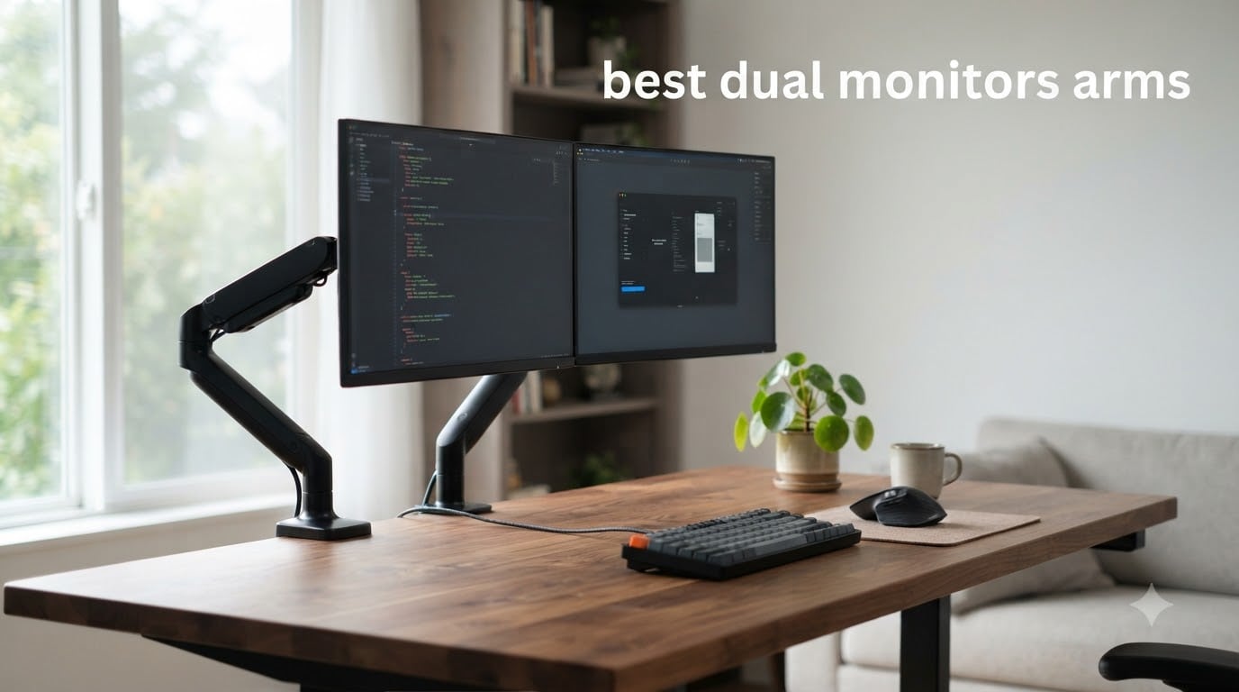 best dual monitors arms