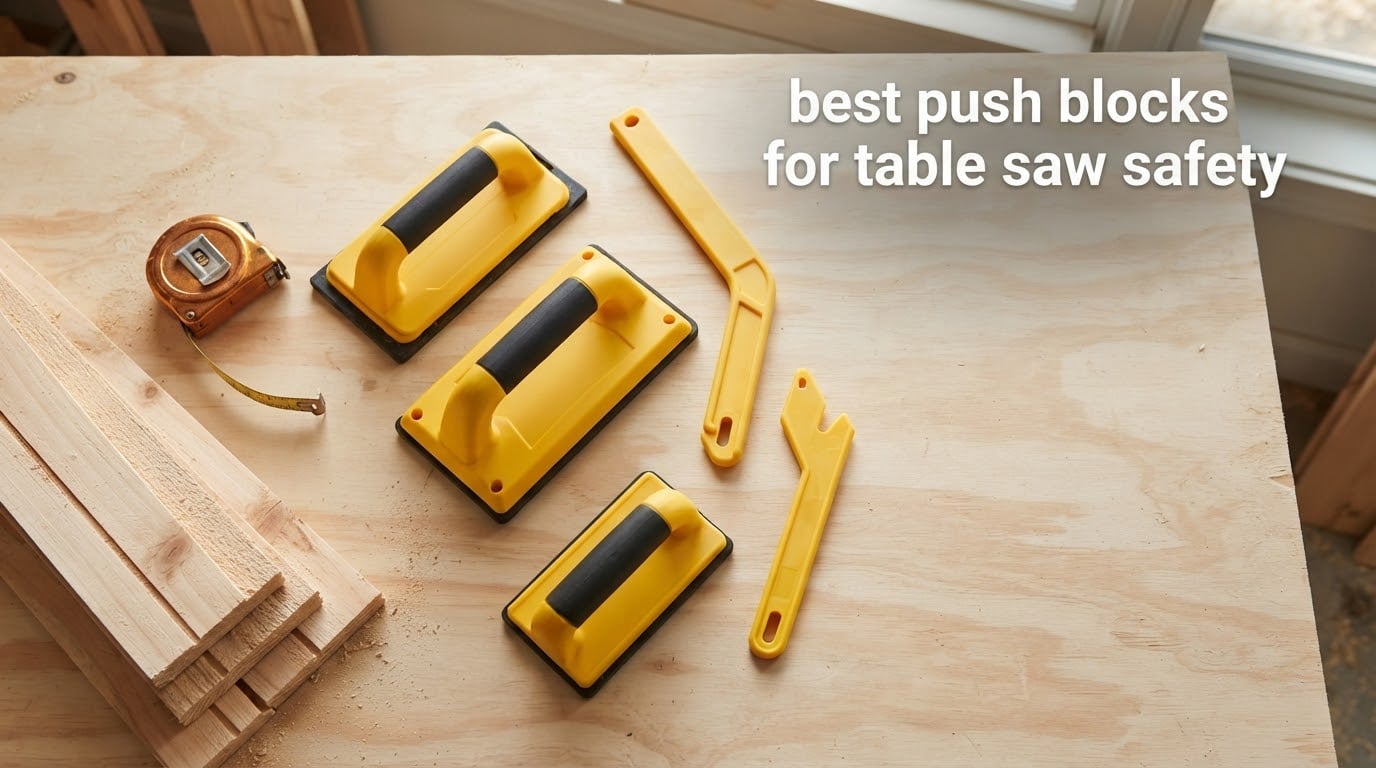 best push blocks for table saw safety