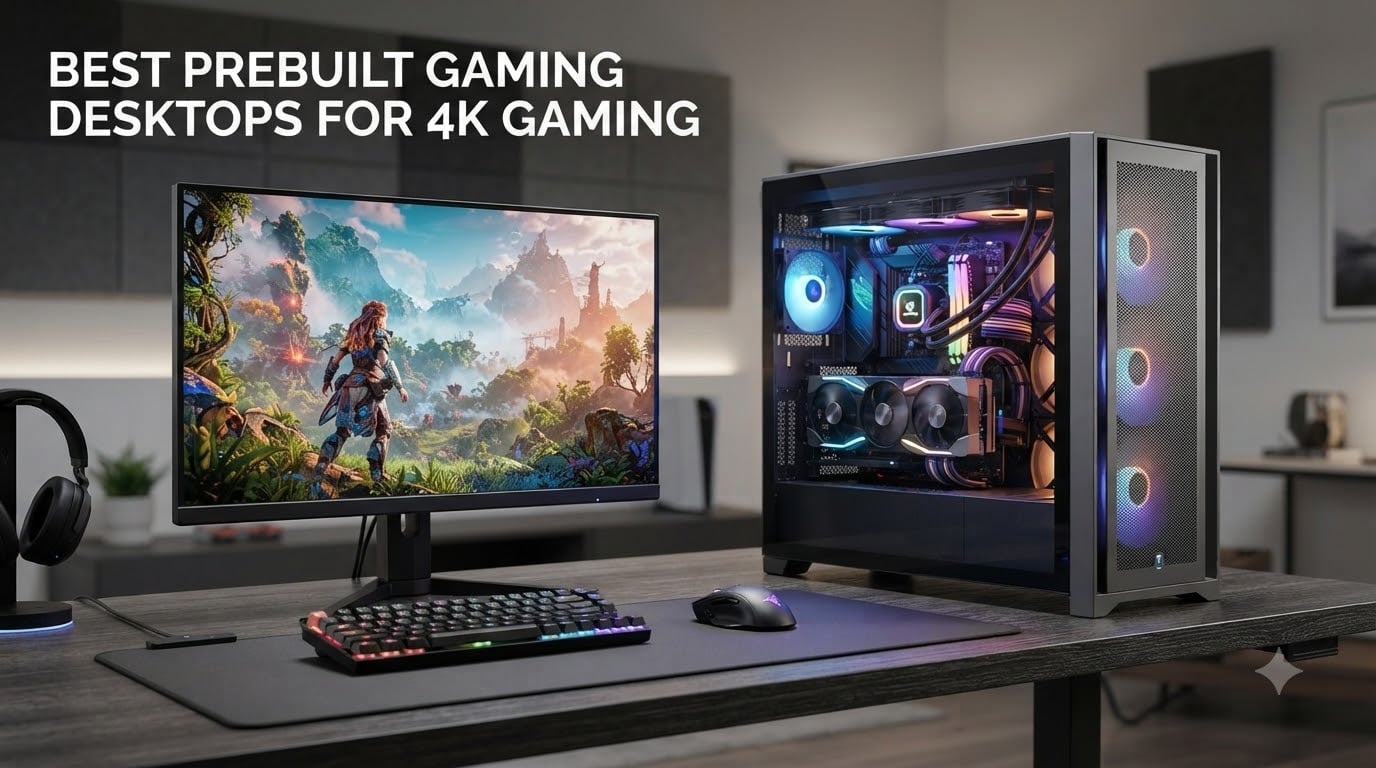 best prebuilt gaming desktops for 4k gaming