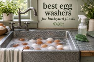 best egg washers for backyard flocks