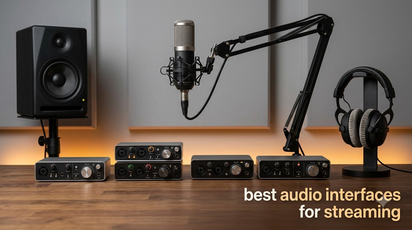 best audio interfaces for streaming