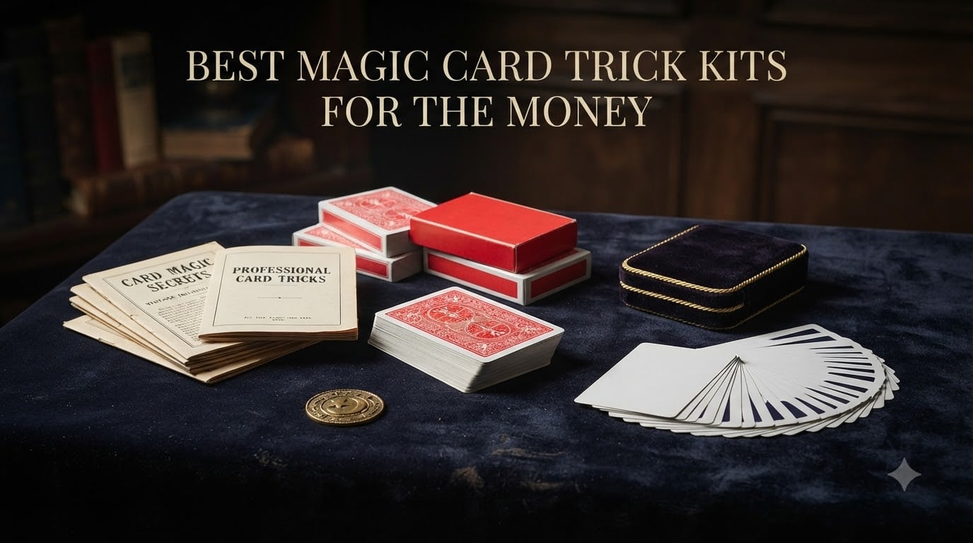 best magic card trick kits for the money