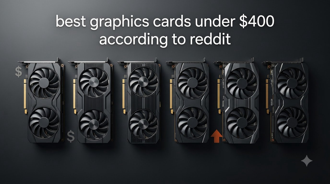 best graphics cards under $400 according to reddit