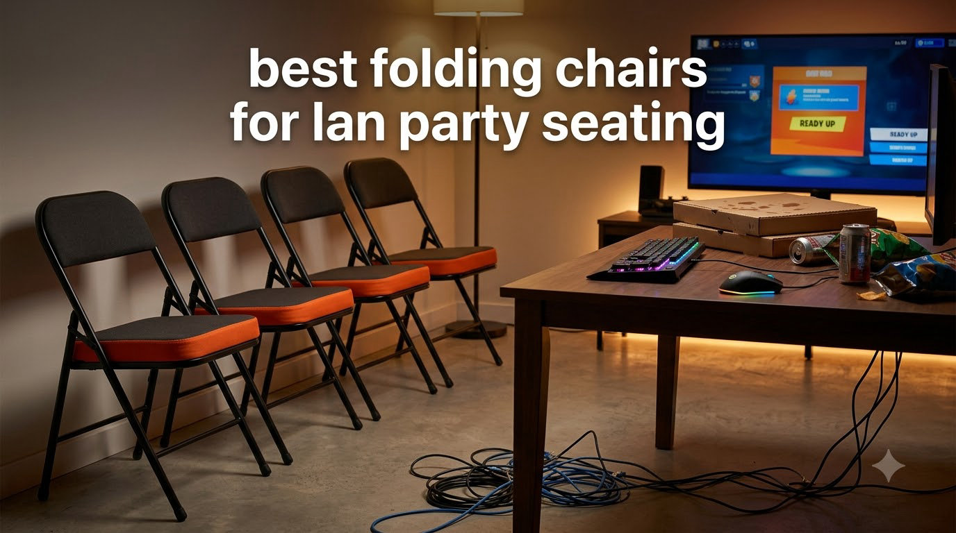 best folding chairs for lan party seating