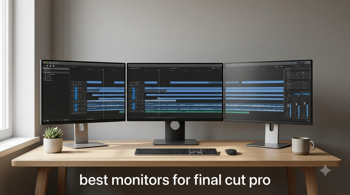 best monitors for final cut pro