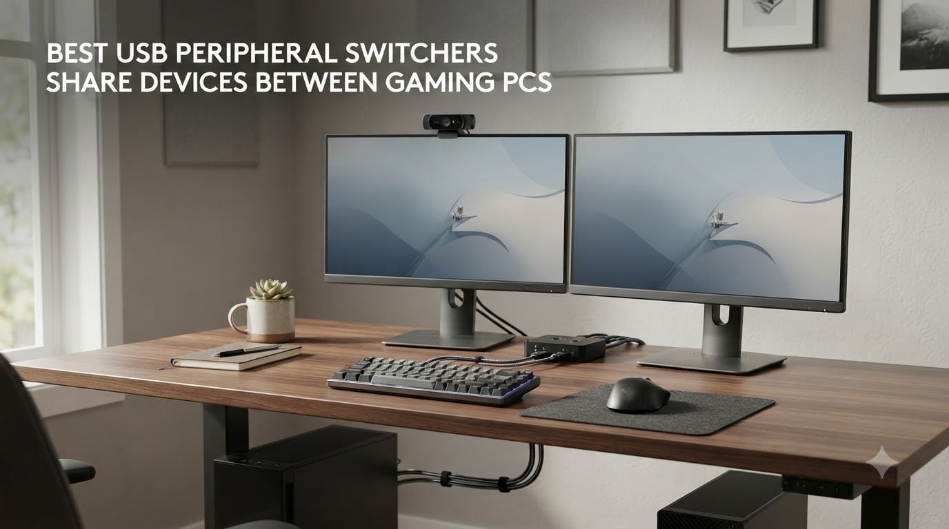 best usb peripheral switchers share devices between gaming pcs