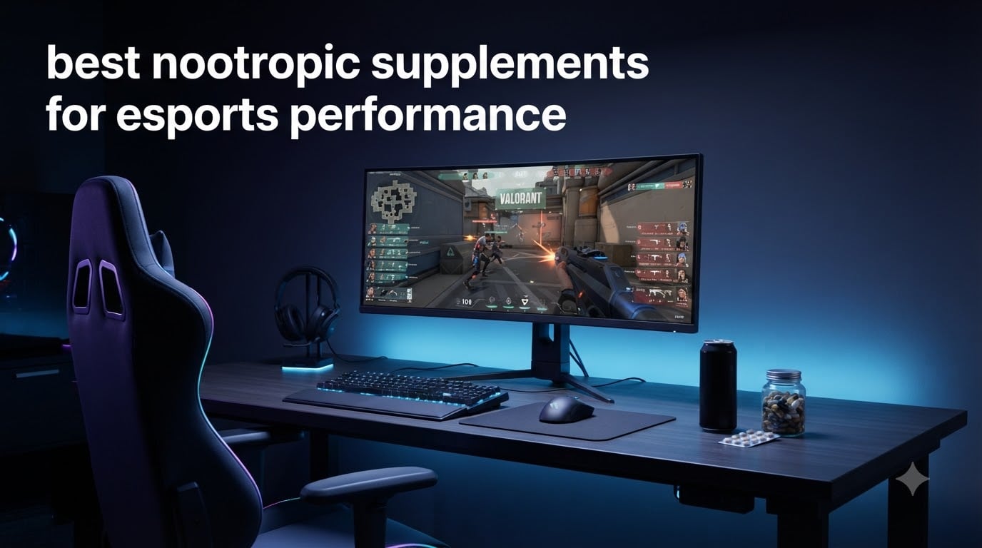 best nootropic supplements for esports performance