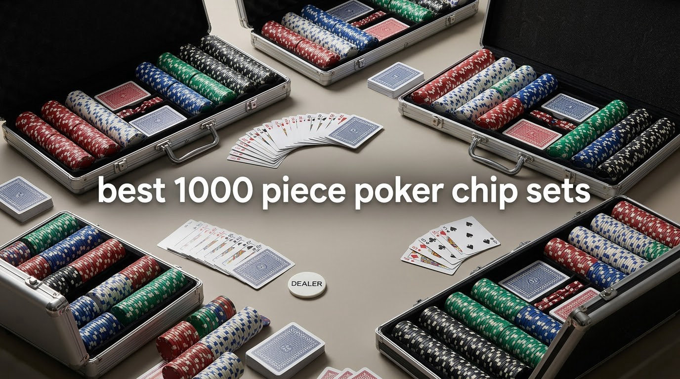 best 1000 piece poker chip sets