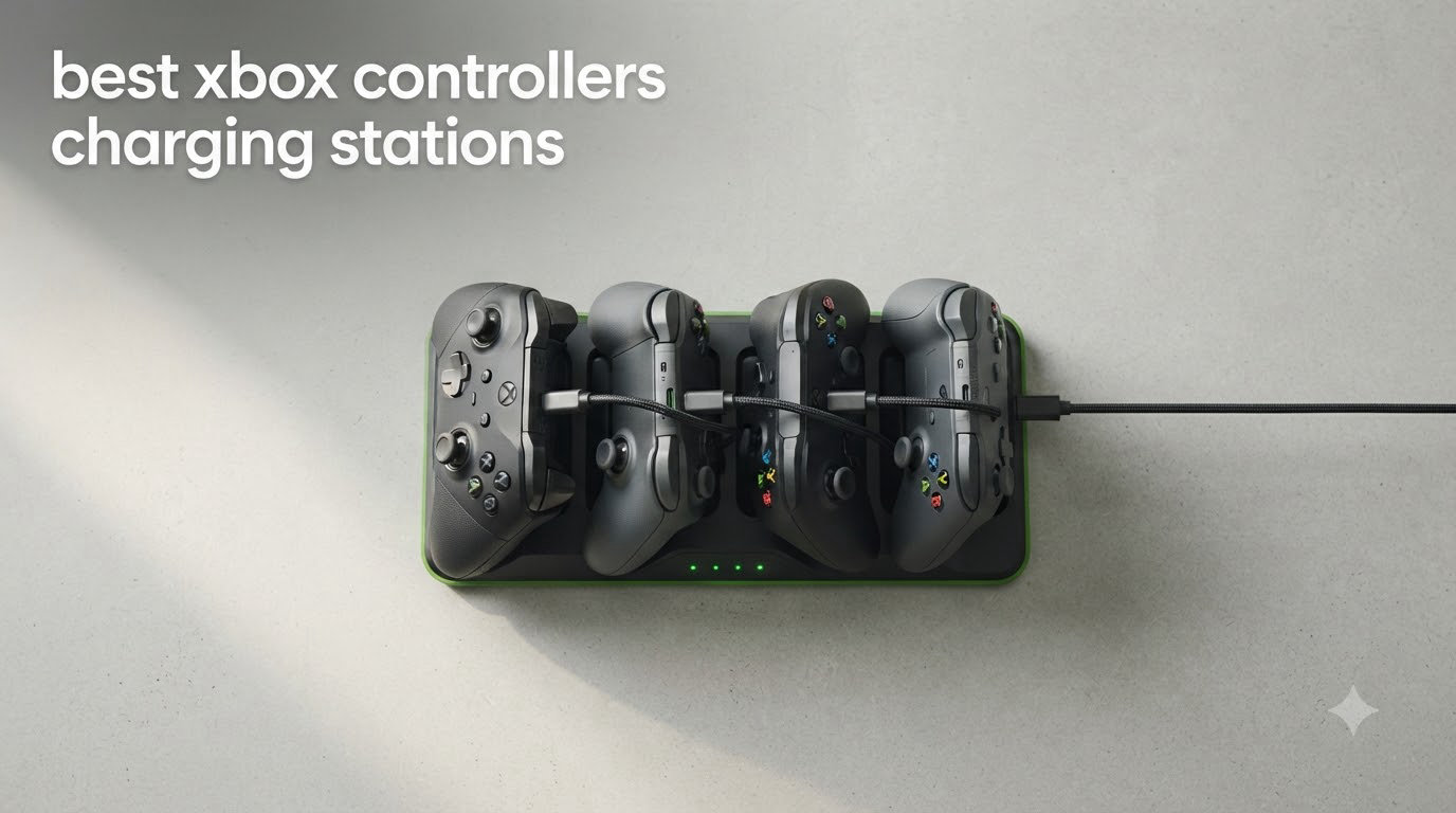 best xbox controllers charging stations