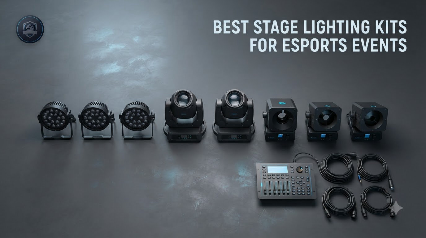 best stage lighting kits for esports events