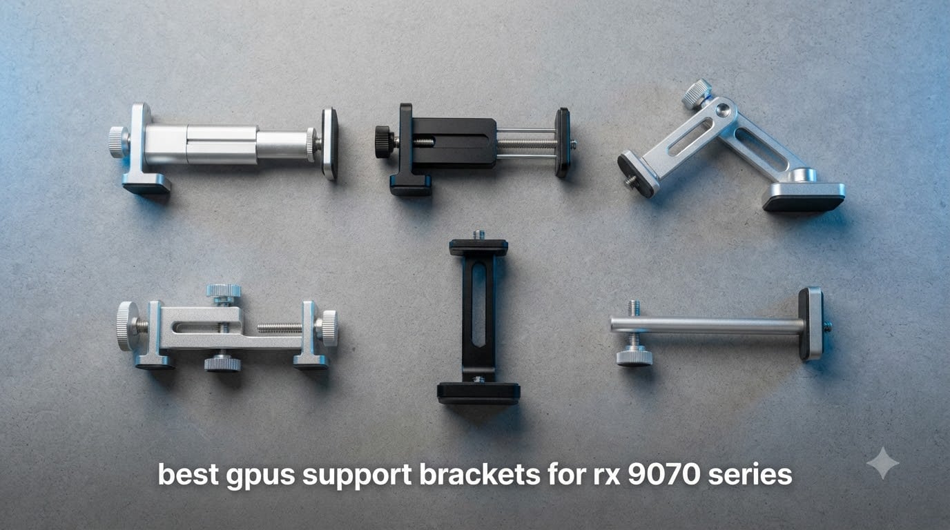best gpus support brackets for rx 9070 series