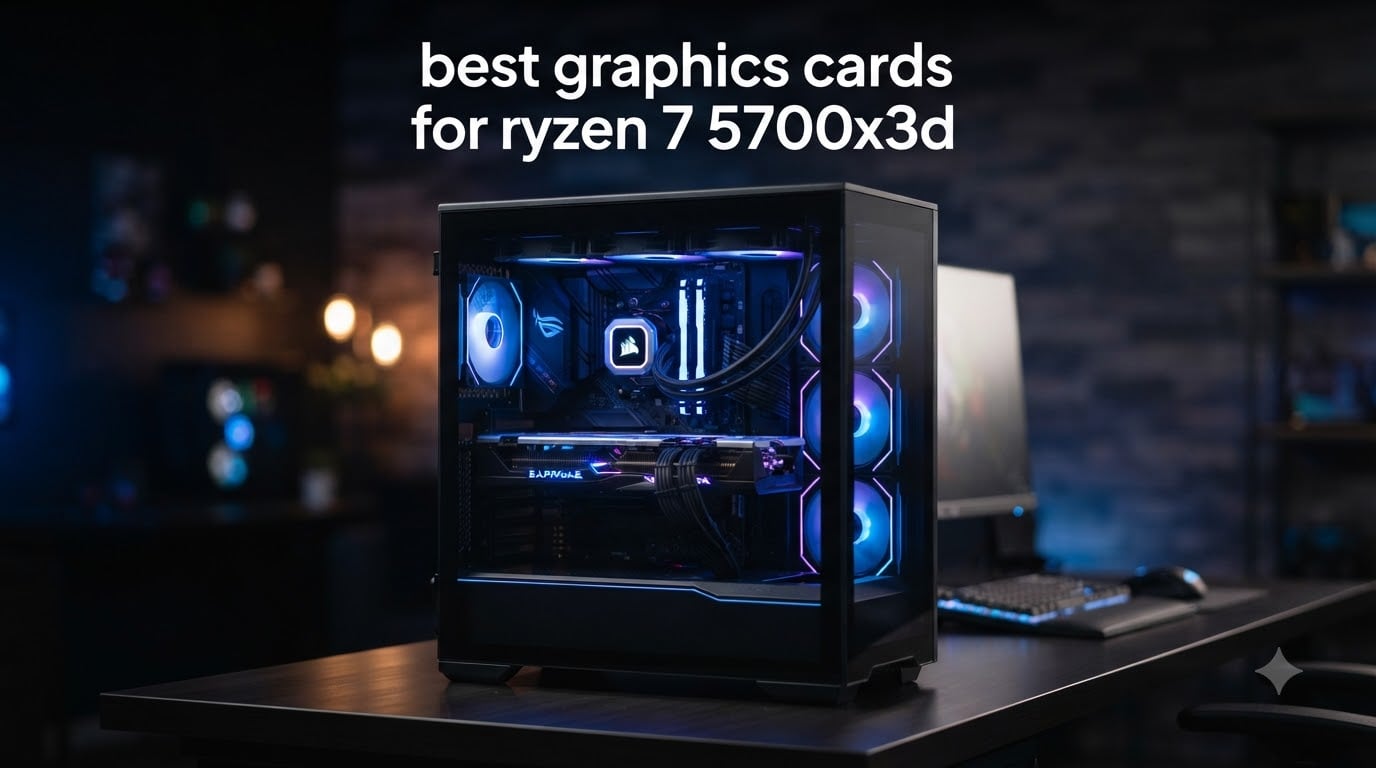 best graphics cards for ryzen 7 5700x3d