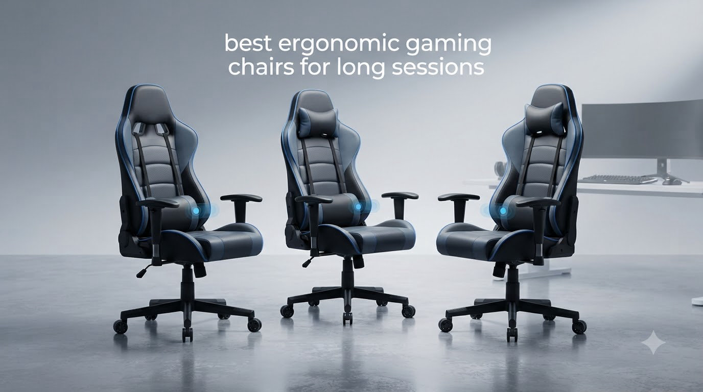 best ergonomic gaming chairs for long sessions