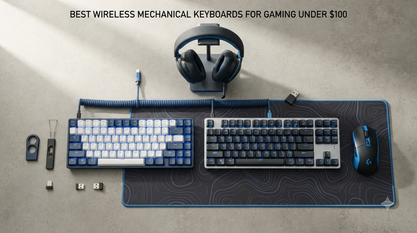 best wireless mechanical keyboards for gaming under $100