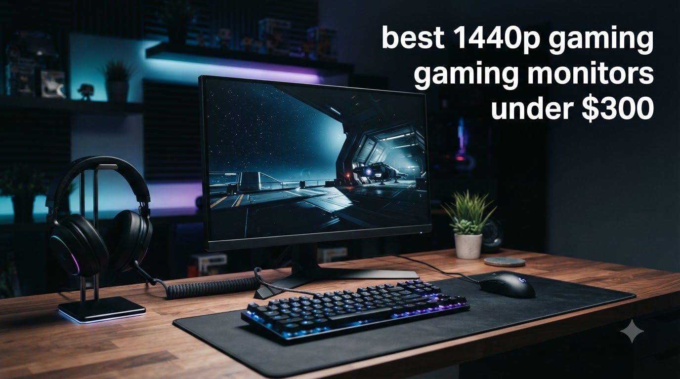 best 1440p gaming monitors under $300