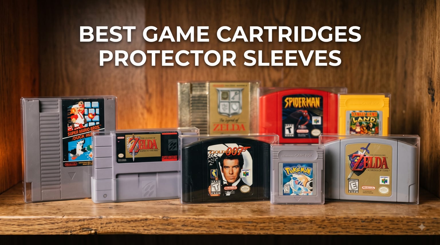best game cartridges protector sleeves