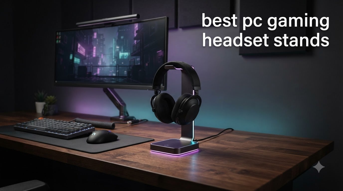 best pc gaming headset stands
