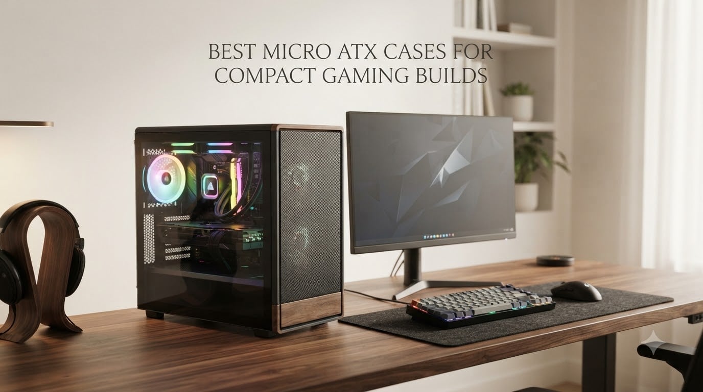 best micro atx cases for compact gaming builds