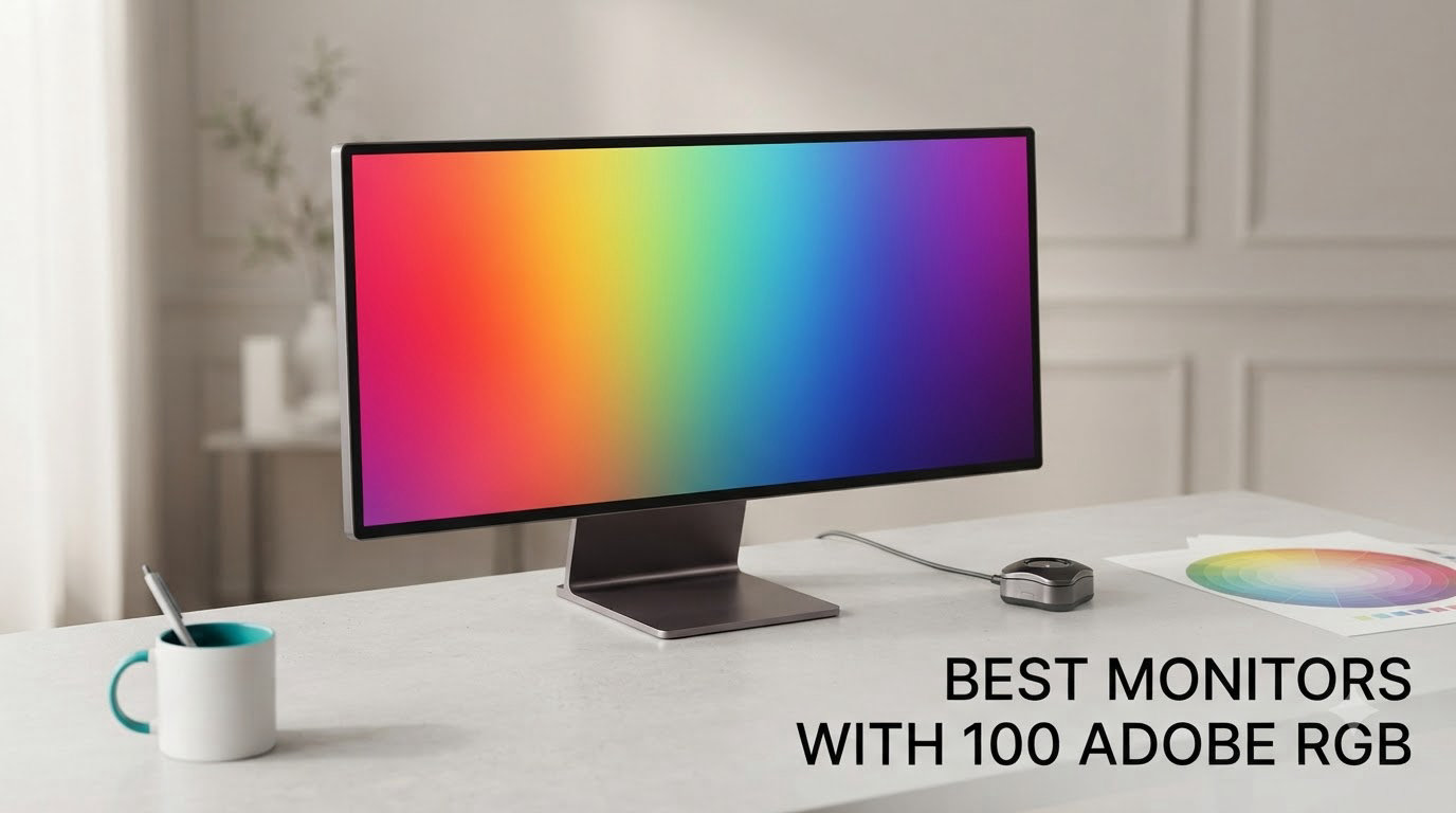 best monitors with 100 adobe rgb