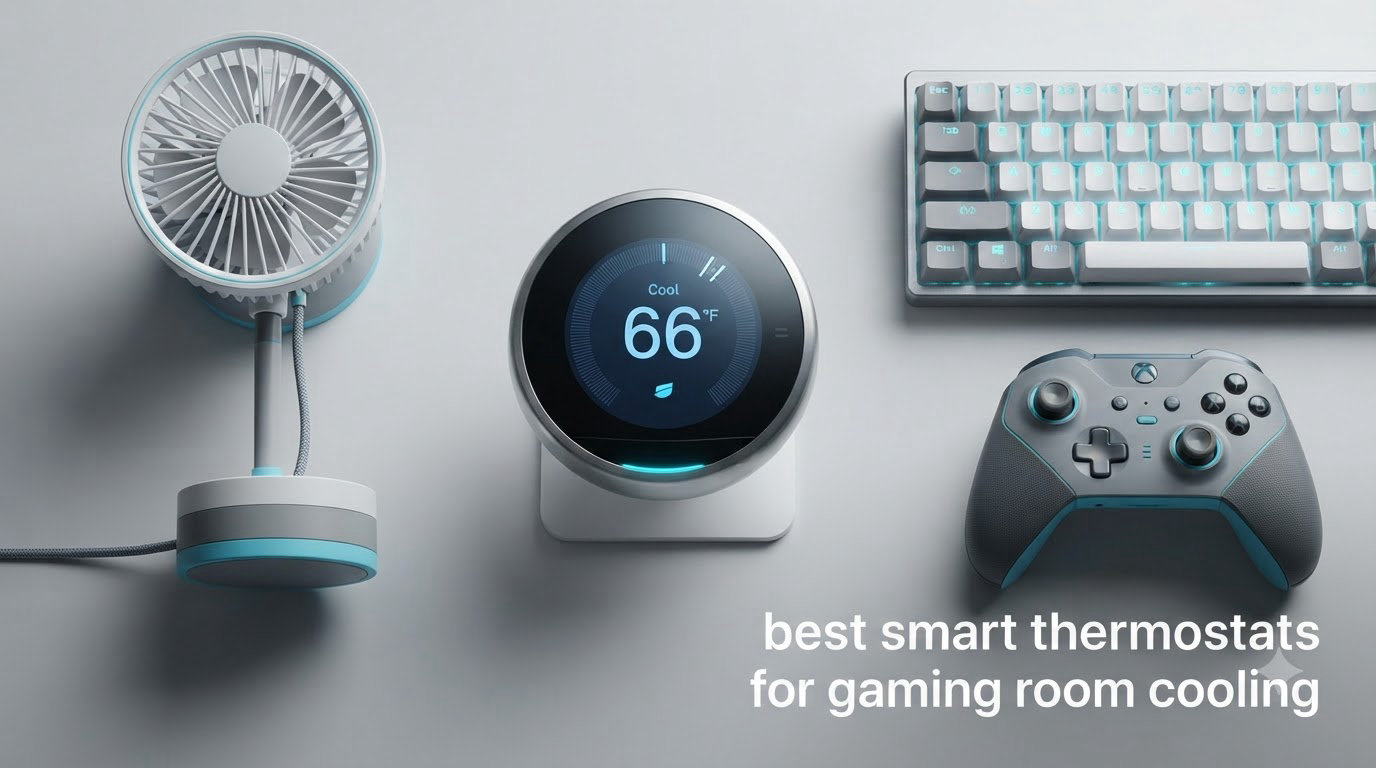 best smart thermostats for gaming room cooling