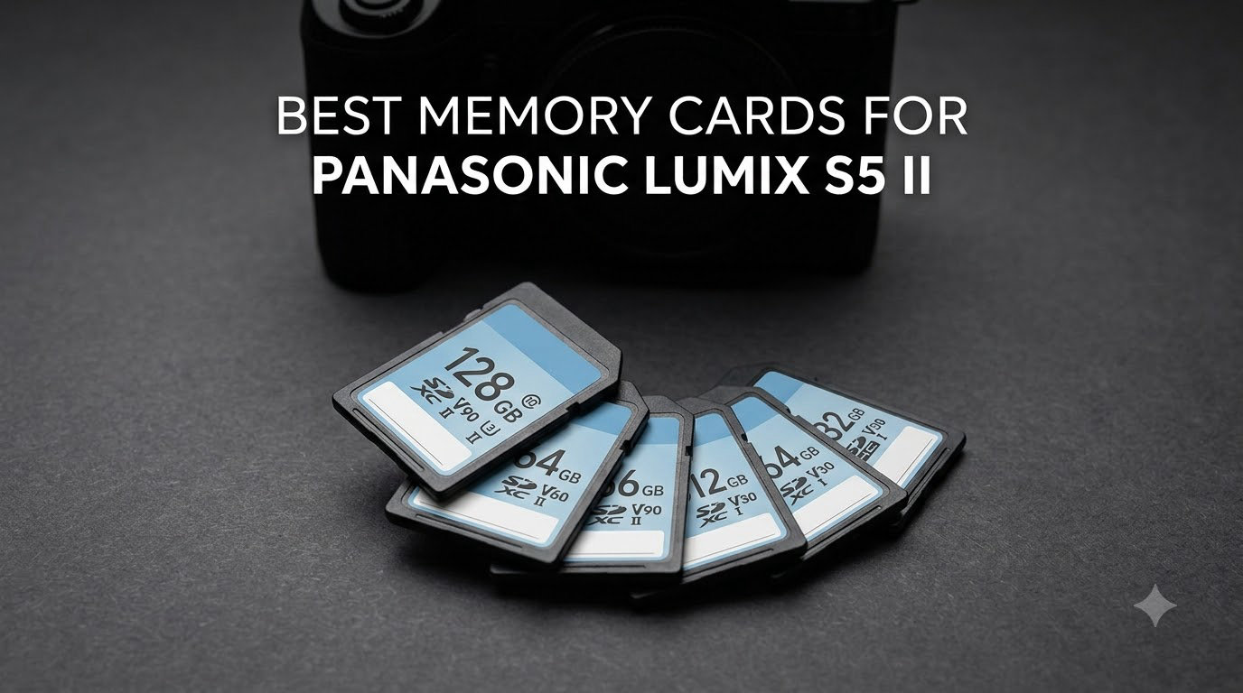 best memory cards for panasonic lumix s5 ii