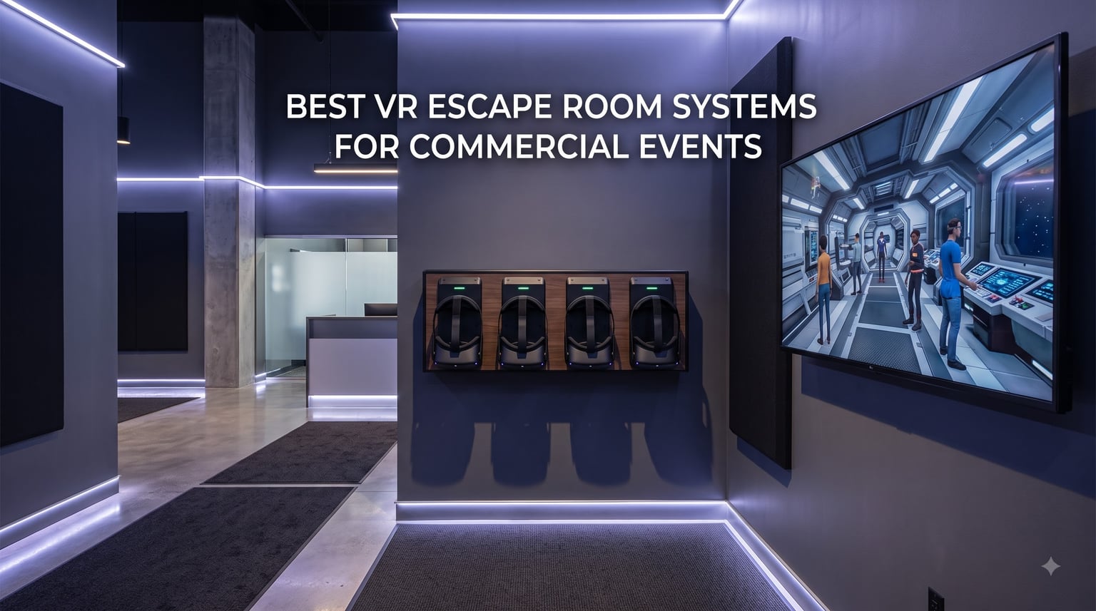 best vr escape room systems for commercial events