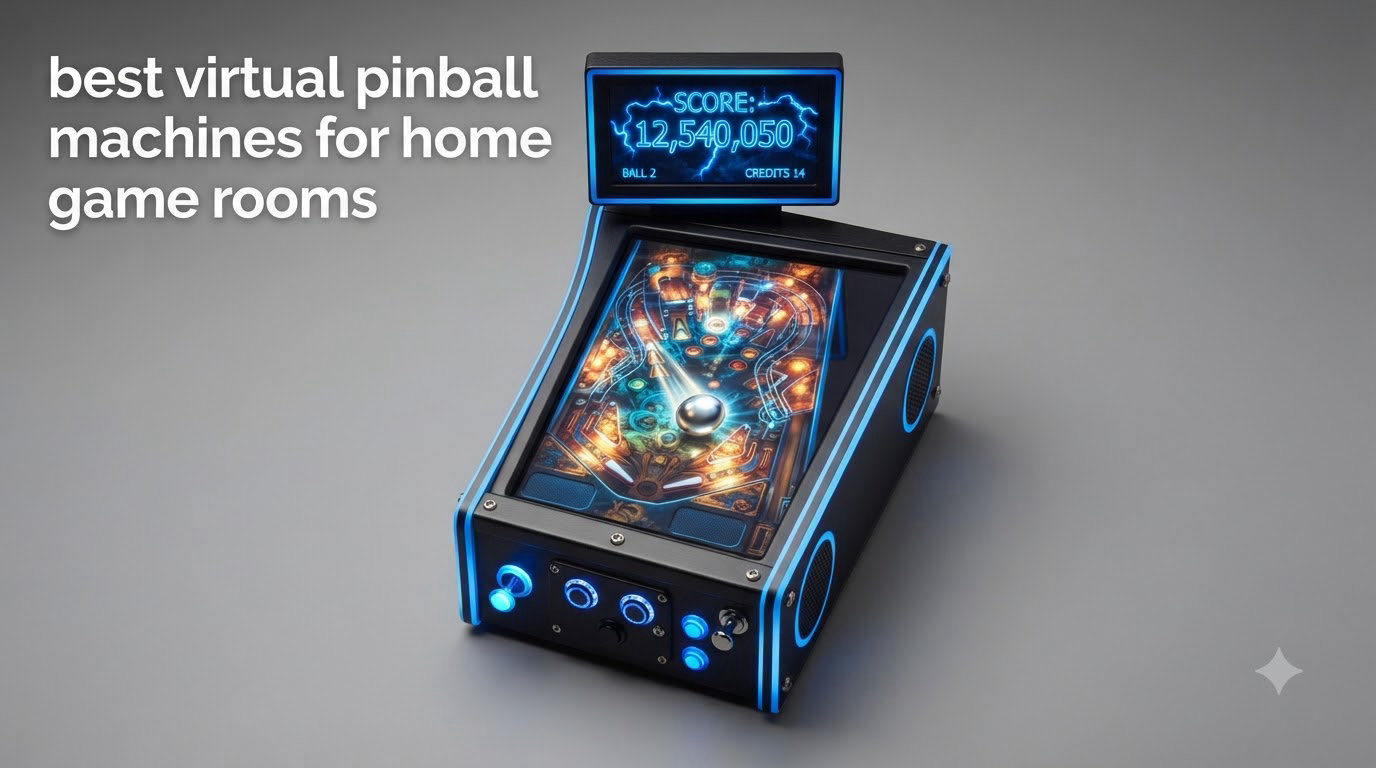best virtual pinball machines for home game rooms