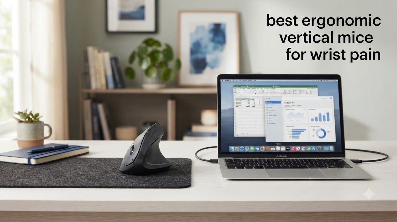 best ergonomic vertical mice for wrist pain