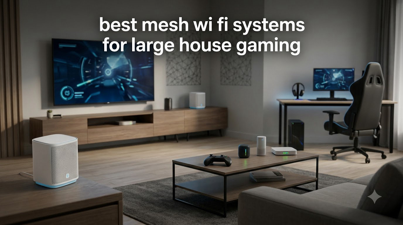best mesh wi fi systems for large house gaming