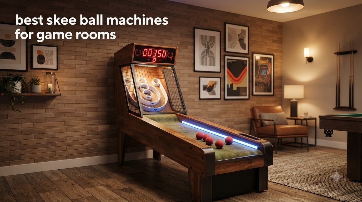 best skee ball machines for game rooms