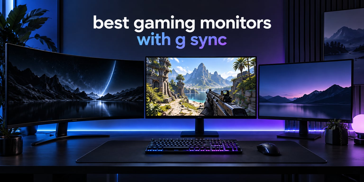 best gaming monitors with g sync