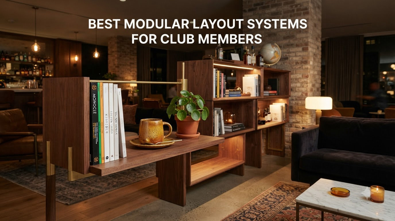 best modular layout systems for club members