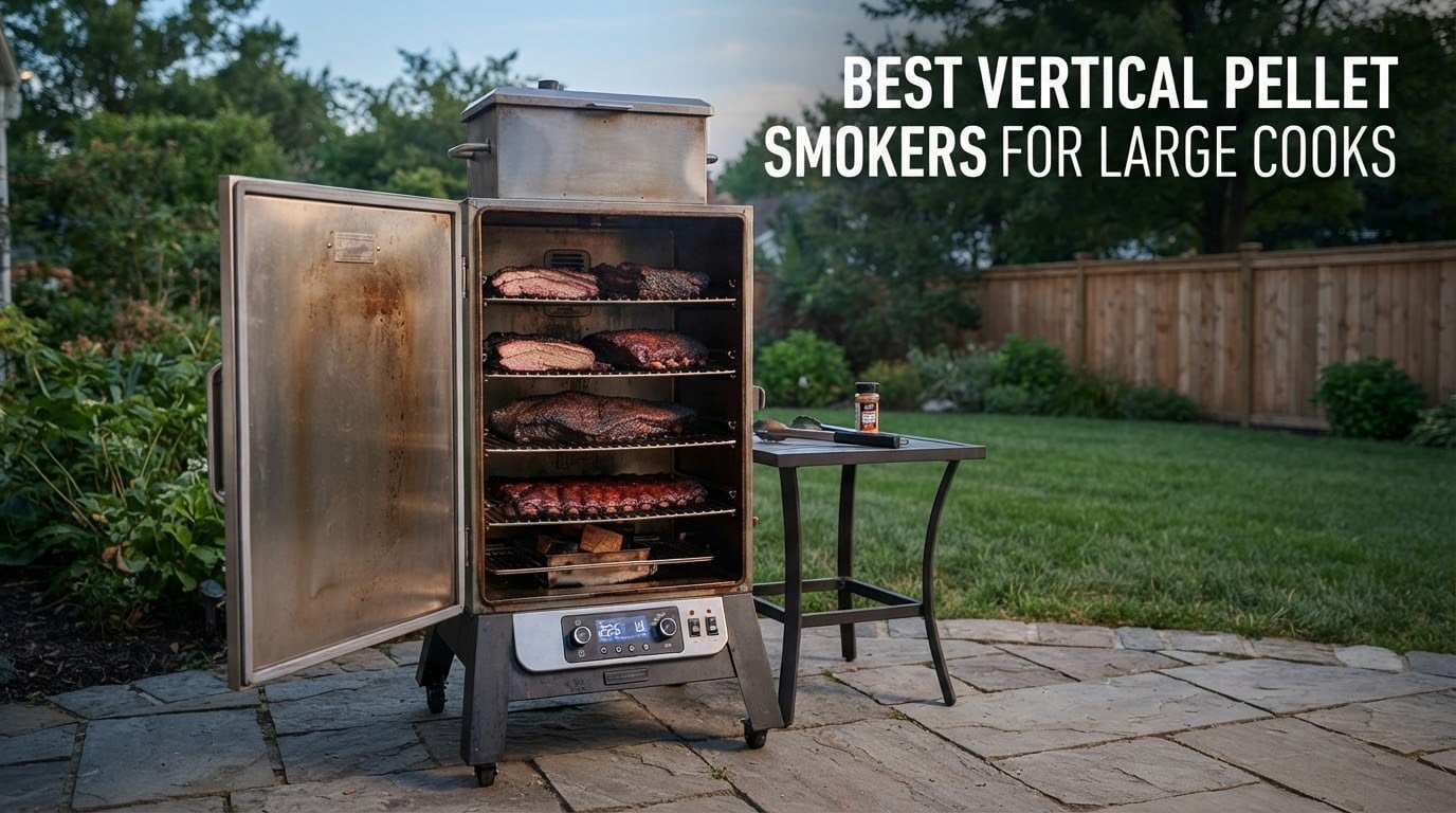 best vertical pellet smokers for large cooks