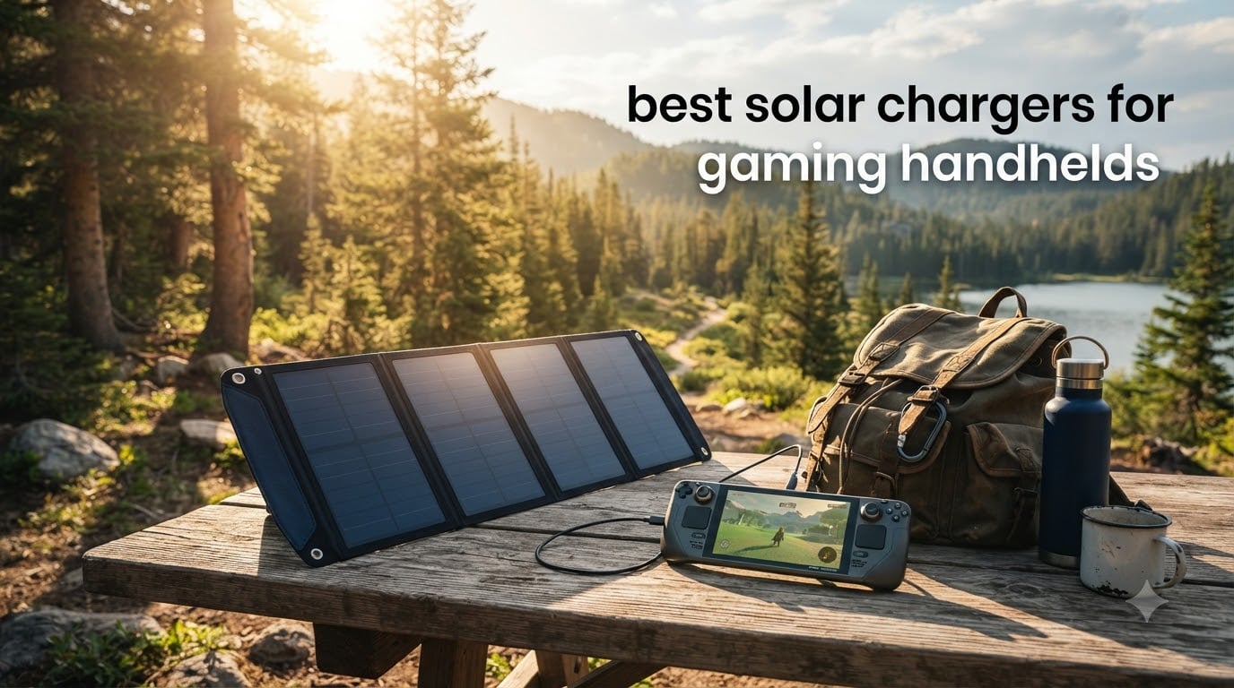 best solar chargers for gaming handhelds