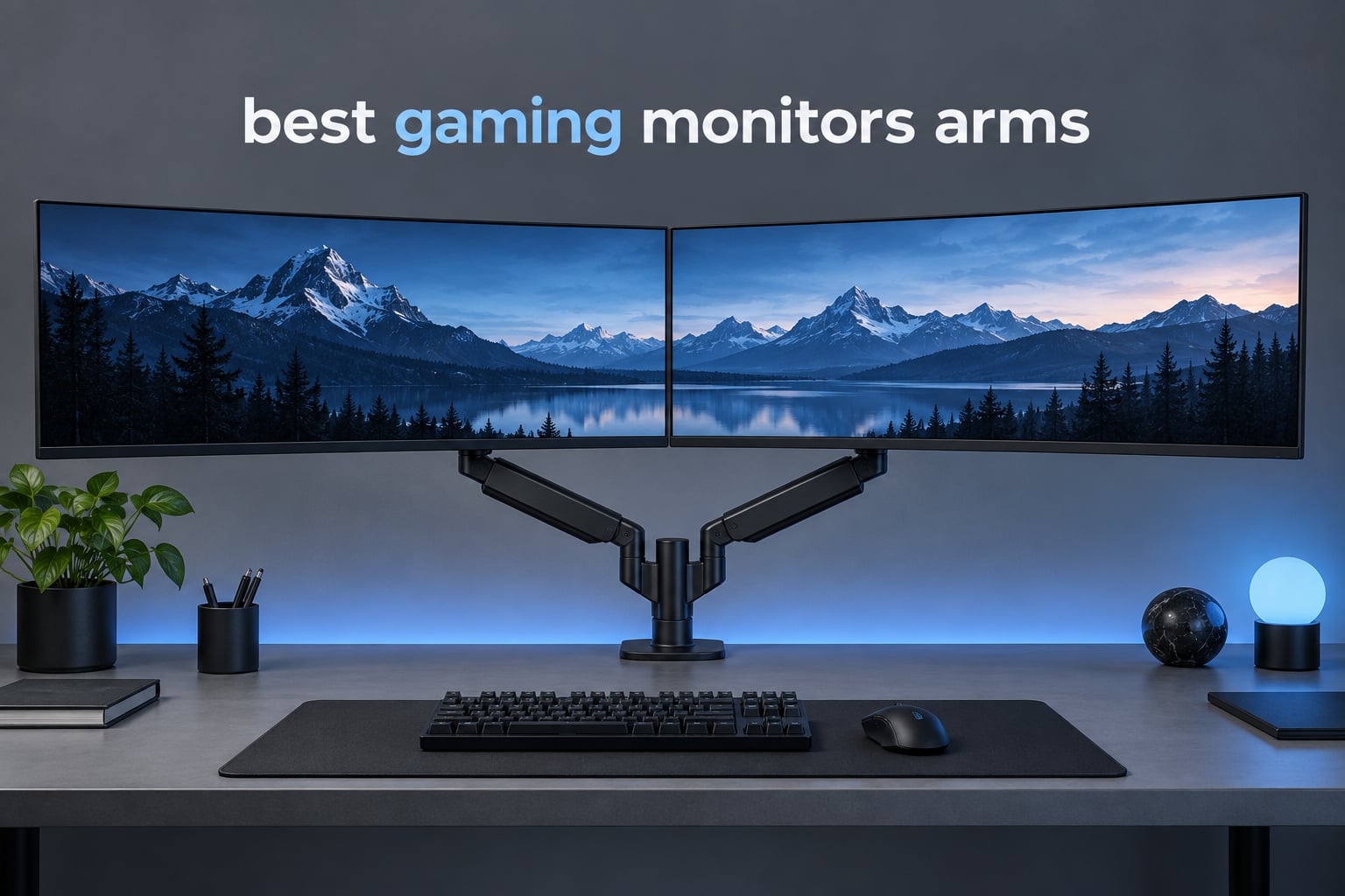 best gaming monitors arms