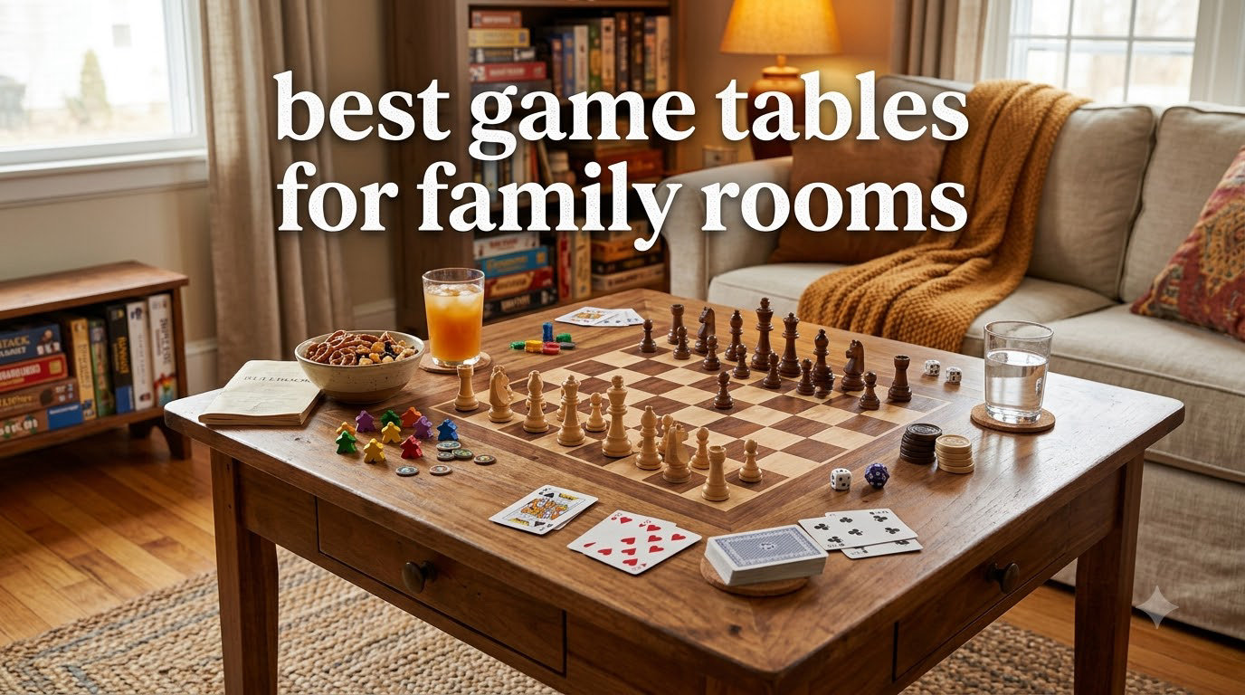 best game tables for family rooms