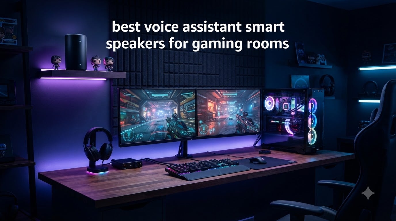 best voice assistant smart speakers for gaming rooms