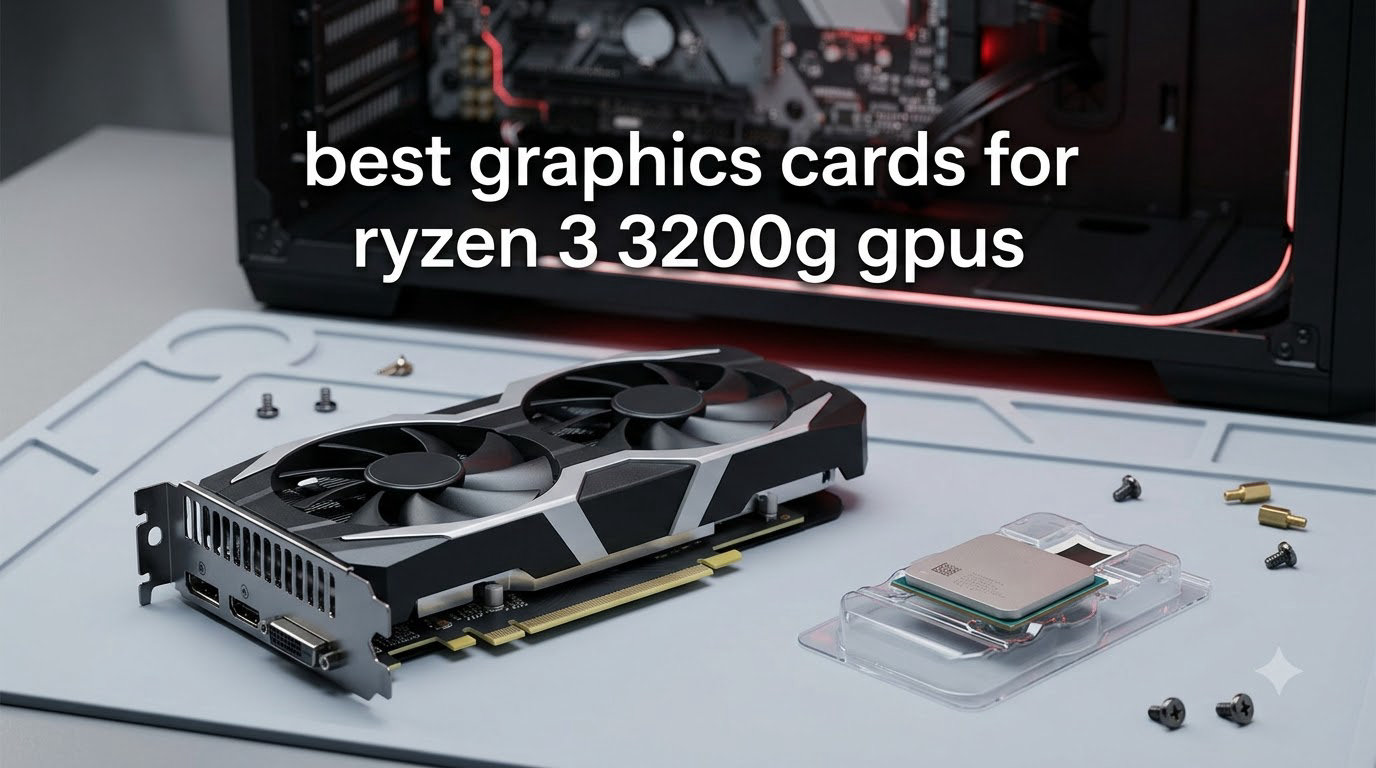 best graphics cards for ryzen 3 3200g gpus