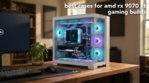 best cases for amd rx 9070 xt gaming builds