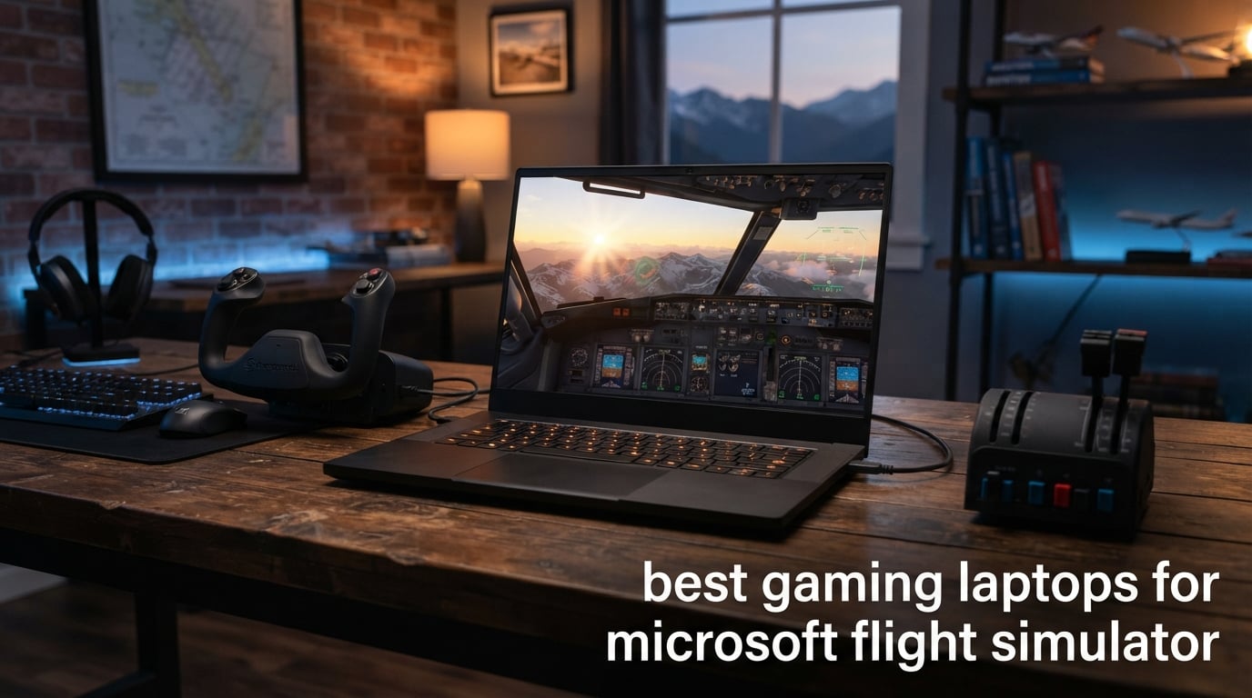 best gaming laptops for microsoft flight simulator
