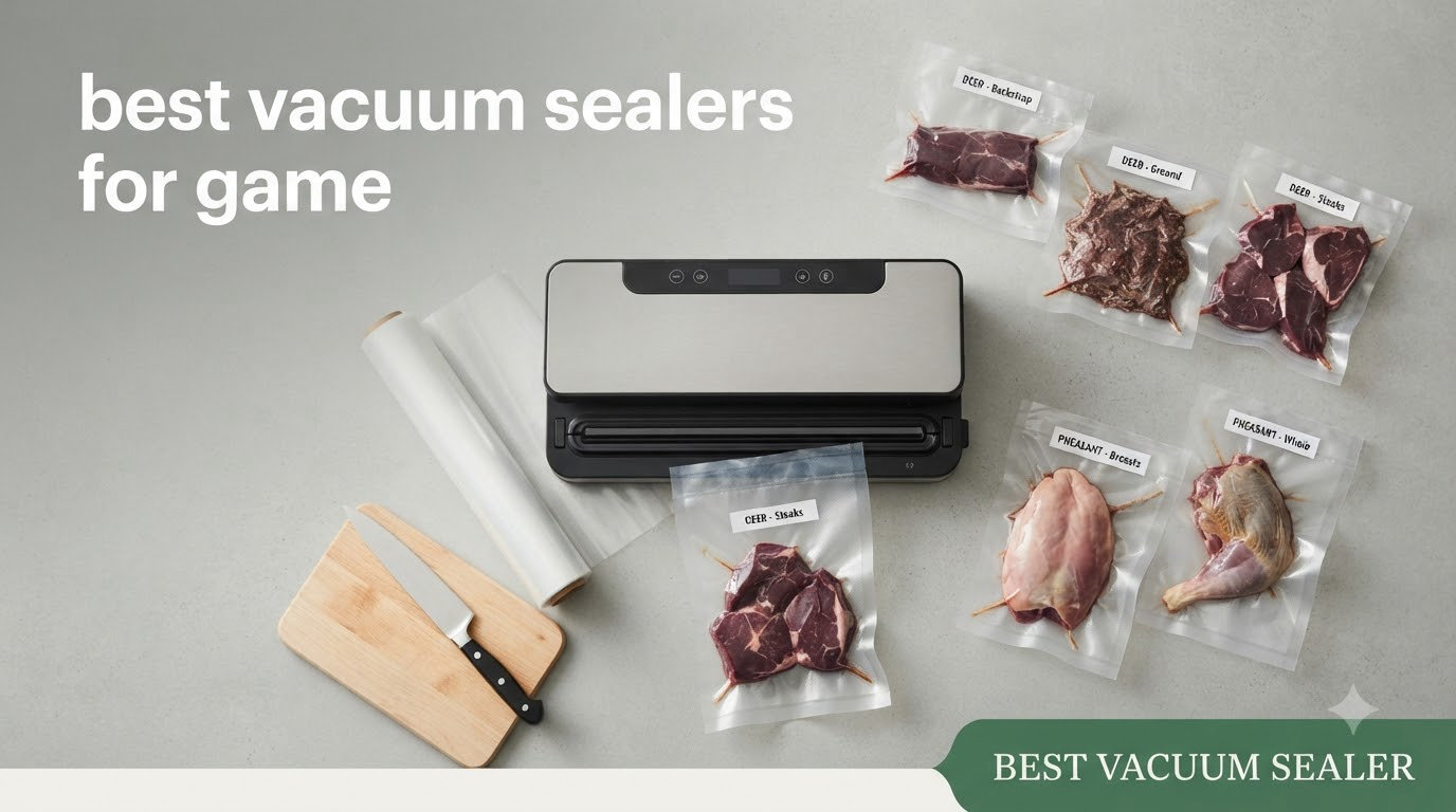 best vacuums sealers for game