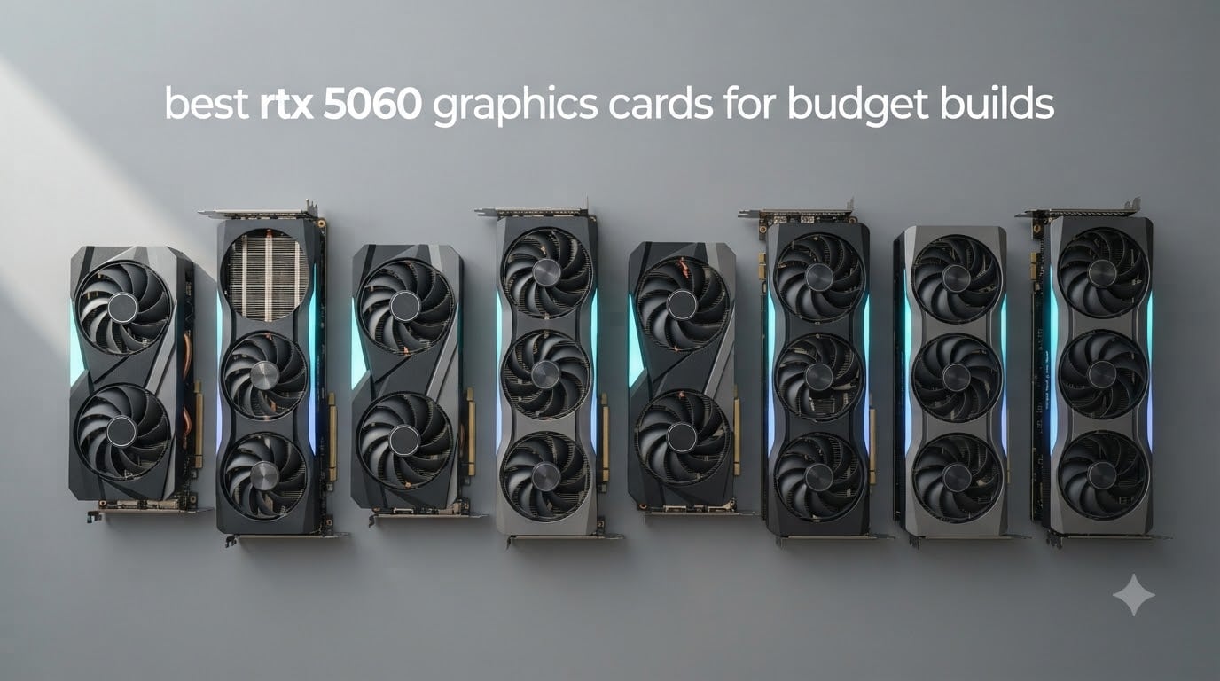 best rtx 5060 graphics cards for budget builds