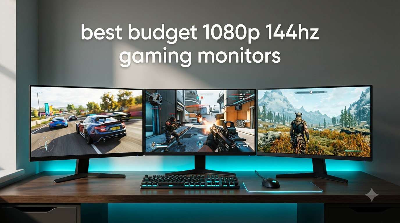 best budget 1080p 144hz gaming monitors