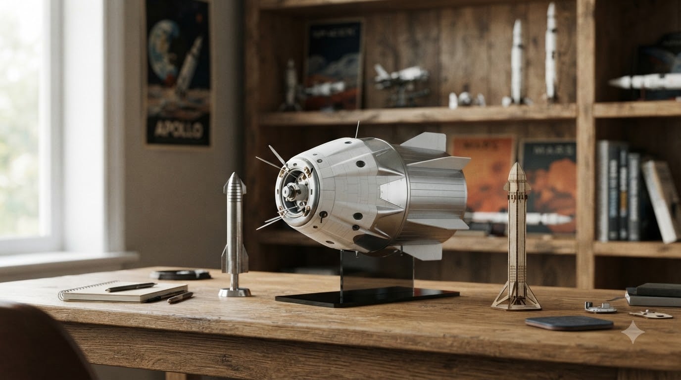 best spacex dragon capsule model kits