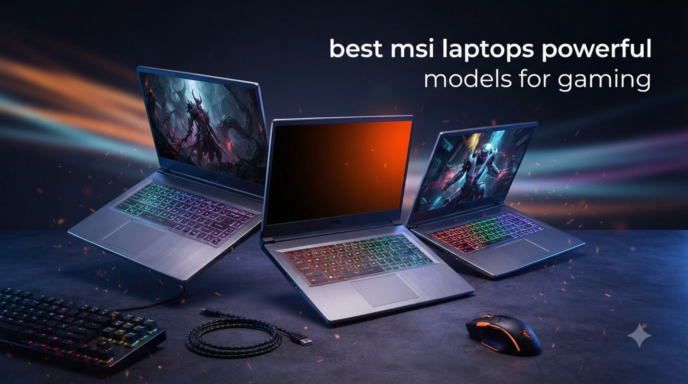 best msi laptops powerful models for gaming