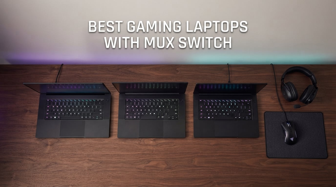 best gaming laptops with mux switch
