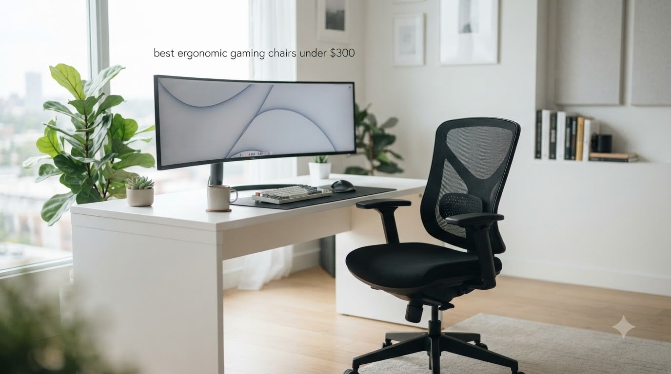 best ergonomic gaming chairs under $300
